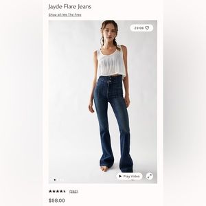 Free People Jayde Flare jeans 26
